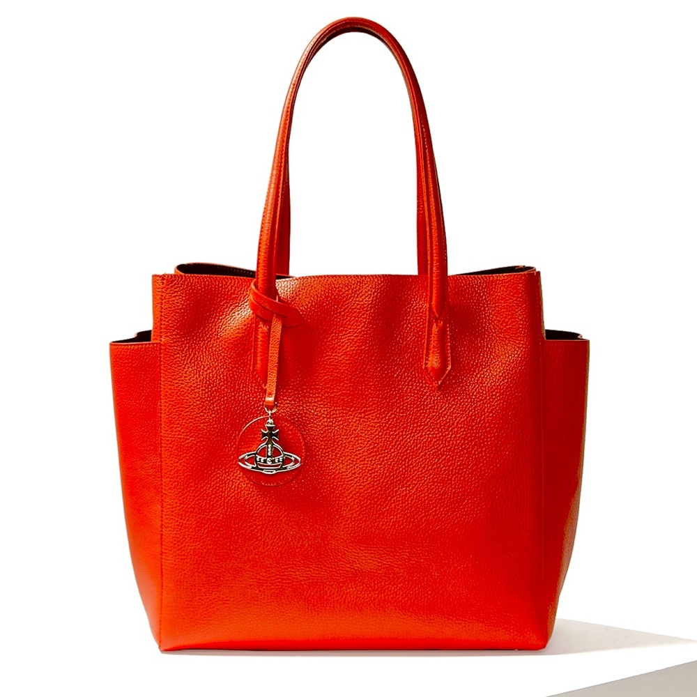 VIVIENNE WESTWOOD RACHEL LARGE SHOPPER BAG RED